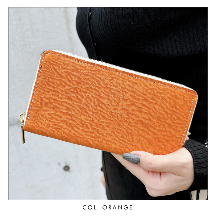 長財布 本革 メンズ レディース ワープロラッ...の詳細画像3