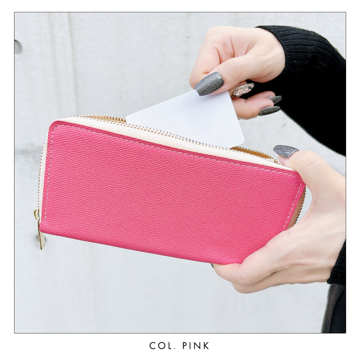 長財布 本革 メンズ レディース ワープロラッ...の詳細画像4