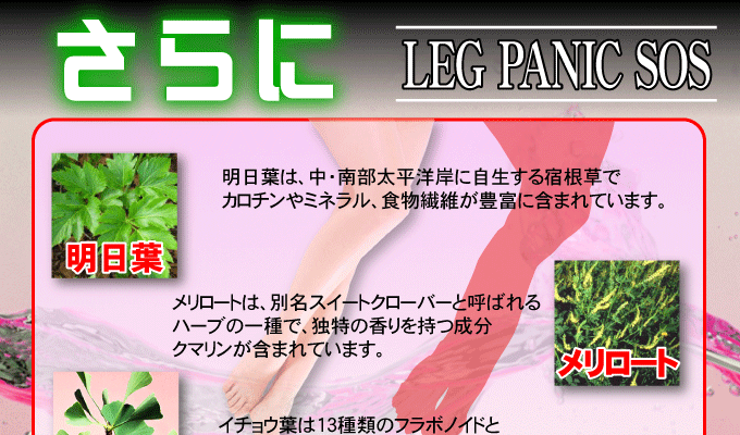 レッグパニックSOS