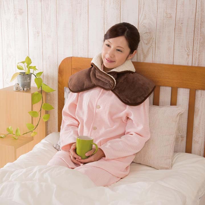 【ネックウォーマーマフラーHOTαアルミの暖力おやすみネックウォーマー】