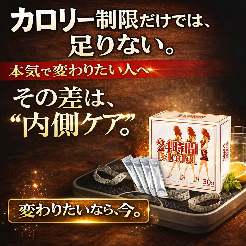 24時間モデル【短期集中 本気 ダイエットサプリ本気 メラメラ 生酵素