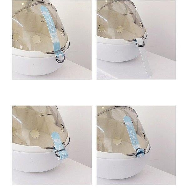 ペット キャリー ケース 犬 キャリーケース 猫 キャリーバッグ ケージ リュックキャリー リュックタイプ 卵型 透明 ホワイト グレー toy トイ キャリーバッグ ペット用品