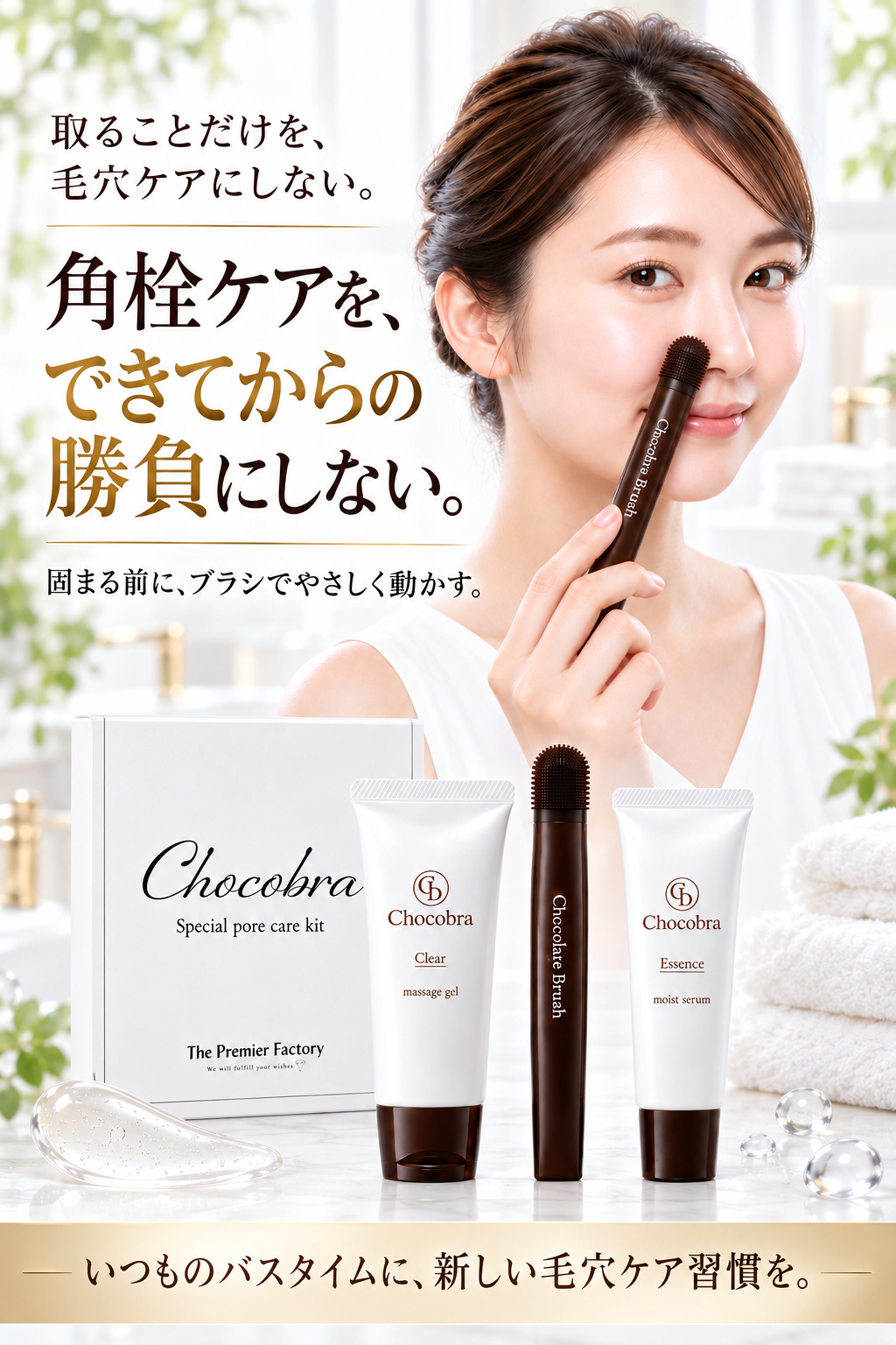 Chocobra チョコブラ スペシャル毛穴ケアセット 黒ずみ 角栓 いちご鼻