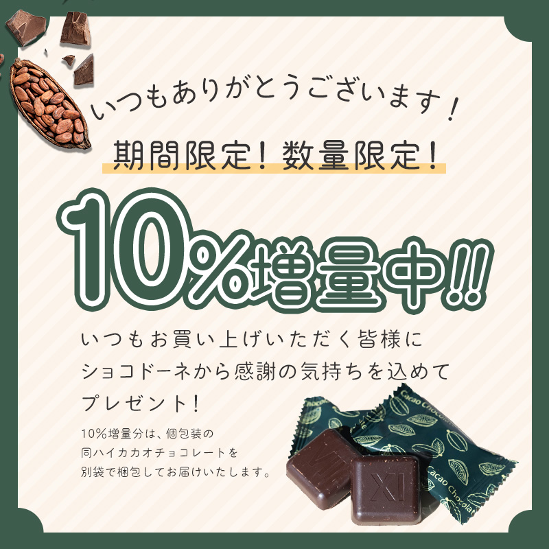 10%増量中