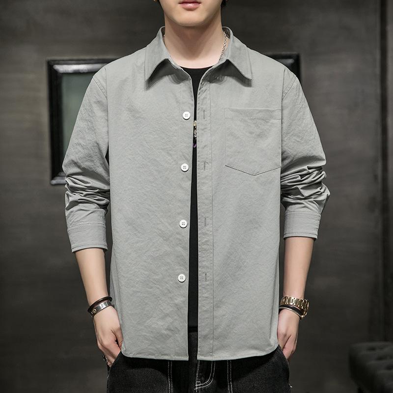 高価値セリー メンズシャツ 長袖おしゃれ 開襟シャツ ボタンダウン トップス カジュアルシャツ ビジネス40代 メンズ 50代 男性ファッション スタンドカラー 60代 高価値セリー メンズシャツ 長袖おしゃれ 開襟シャツ ボタンダウン トップス カジュアルシャツ ビジネス40代 メンズ 50代 男性ファッション スタンドカラー 60代