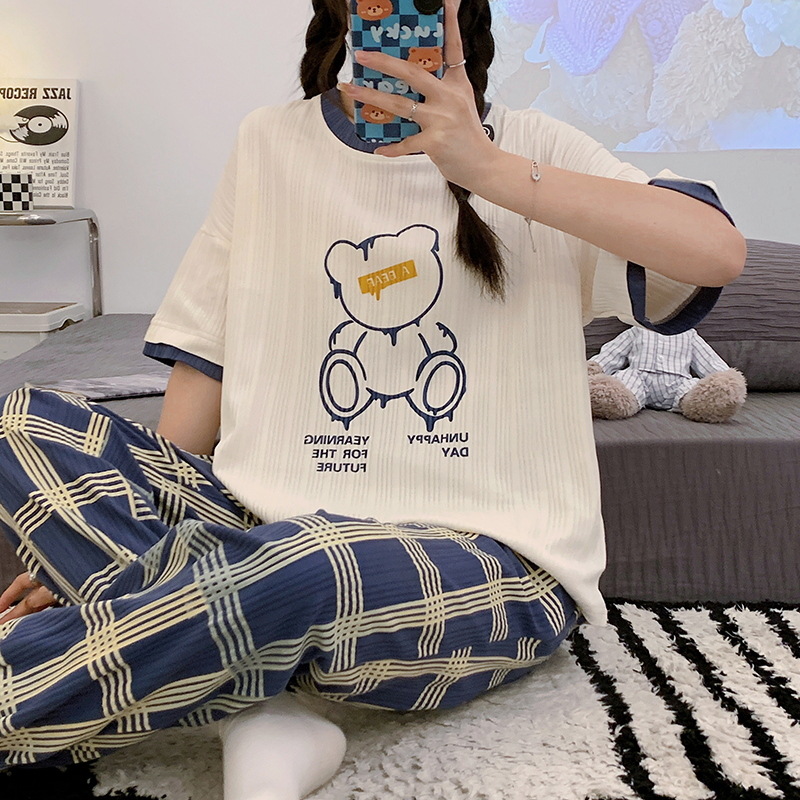 子供 人気 韓国 パジャマ♡お揃い ルームウェア リラックス 薄手 100cm