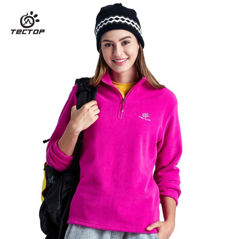 フリーストップス レディース Tシャツ 長袖 無地 ハイキング インナー タートルネック 防寒着 登山服 裏フリース 男女兼用 保温 軽量 防風|chocooto|30