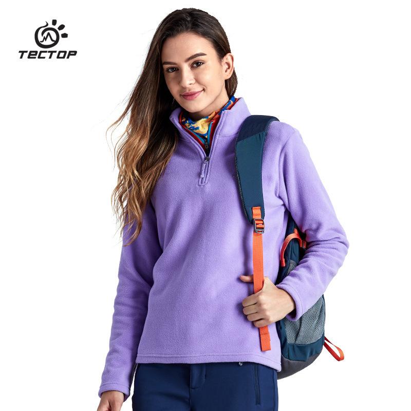 フリーストップス レディース Tシャツ 長袖 無地 ハイキング インナー タートルネック 防寒着 登山服 裏フリース 男女兼用 保温 軽量 防風|chocooto|28