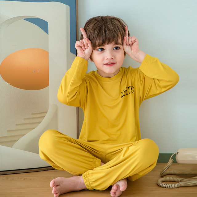 パジャマ キッズ 無地 シンプル 綿 春秋子供服 ボーイズ 長袖ルームウェア キッズ 男の子 ルームウェア パジャマ 部屋着上下セット柔らかい  ゆったり寝巻き :TTT43:chocooto - 通販 - Yahoo!ショッピング