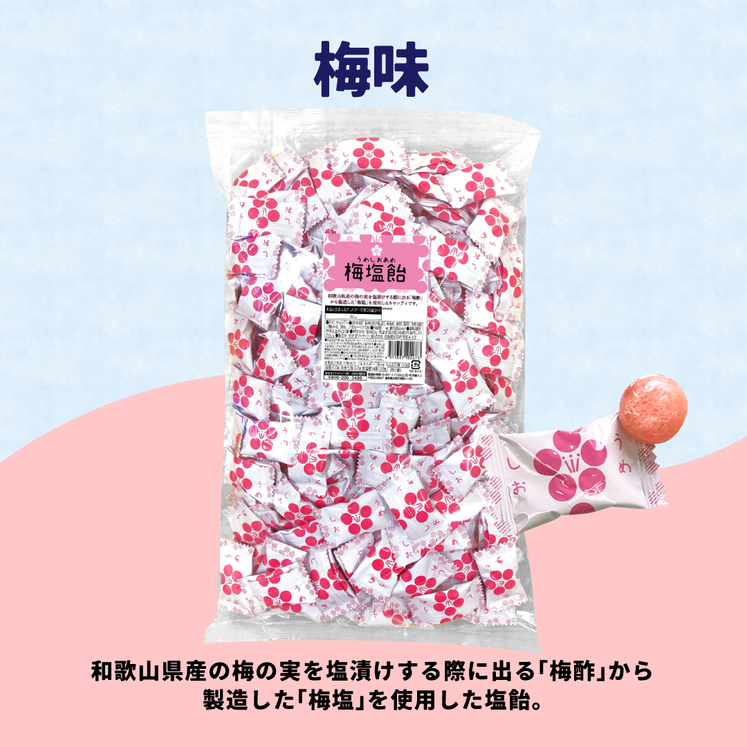 栄光堂 塩飴 業務用 1kg 梅味 塩分補給 熱中症対策 : チョコレート工房