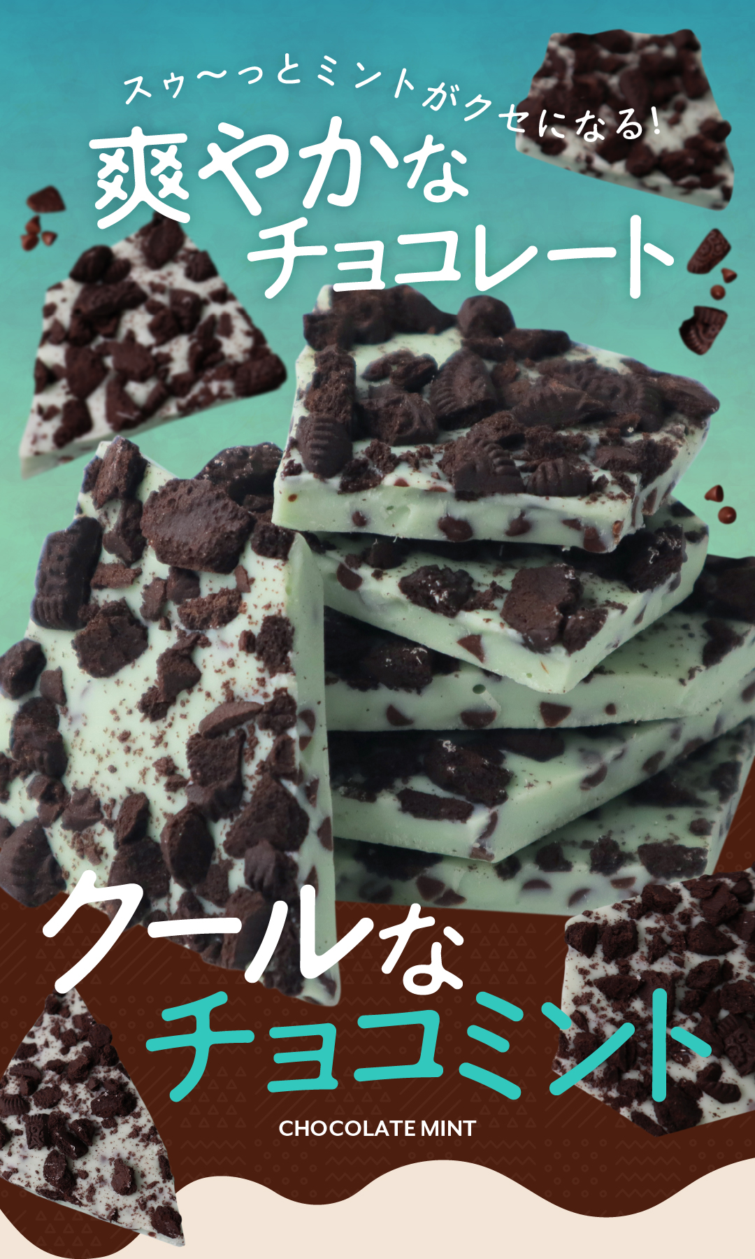 楽天 送料無料にならない 栄光堂 割れチョコ クールなチョコミント 180g 訳あり 絵本・児童書
