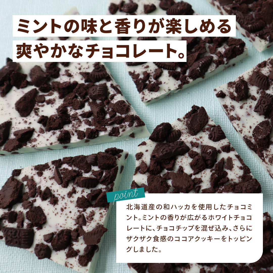 栄光堂 割れチョコ クールなチョコミント 180g 訳あり