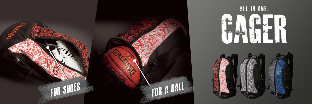 スポルディング ケイジャー 40-007 SPALDING バスケットボールバッグ バックパック バスケットリュック チョイス逸品館
