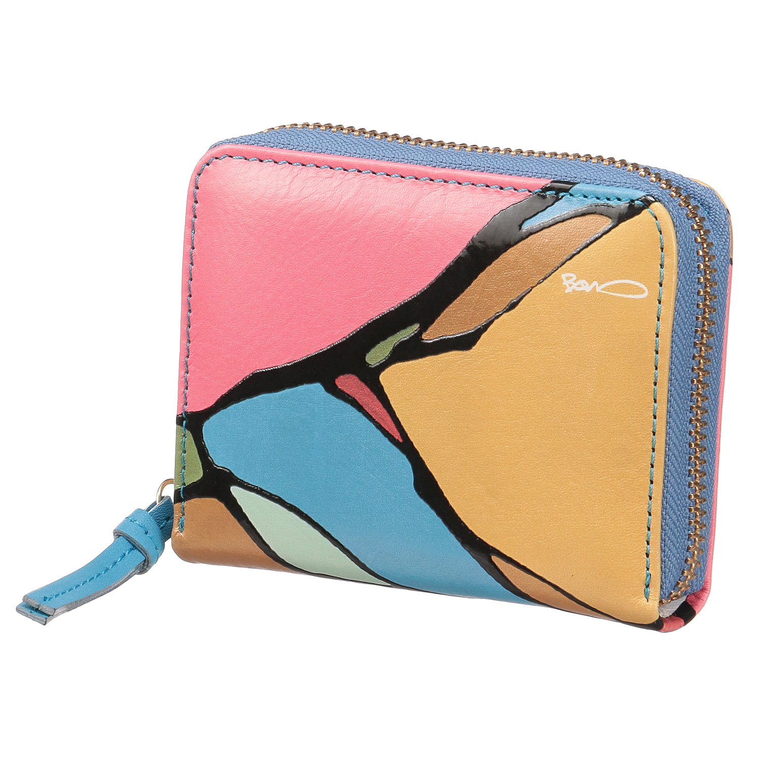 Perche 富永ボンド ジャバラカードウォレット 送料無料 財布 カラフル