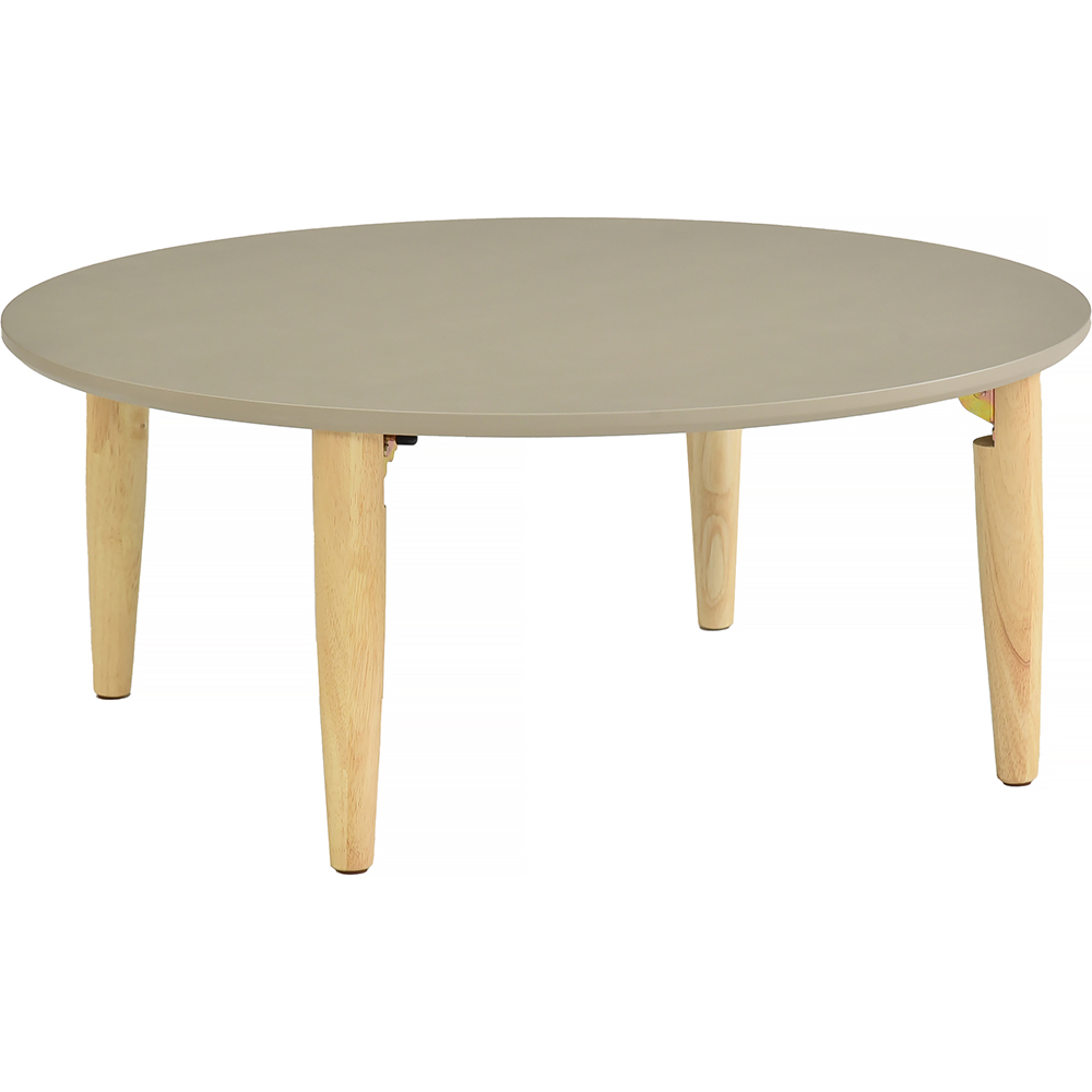 テーブル 折りたたみ 幅80 完成品 丸 センターテーブル ローテーブル おしゃれ 80cm 丸型 折り畳み リビングテーブル シンプル かわいい 机 北欧 スモーキー｜chokagu｜05