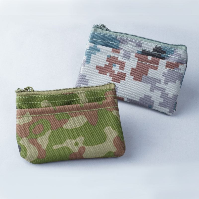 小銭入れ ファスナー 迷彩 デジタル迷彩 PX売店(自衛隊駐屯地売店)正規