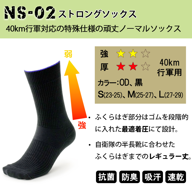 ガッツマン NS-02 ストロングソックス 自...の詳細画像3