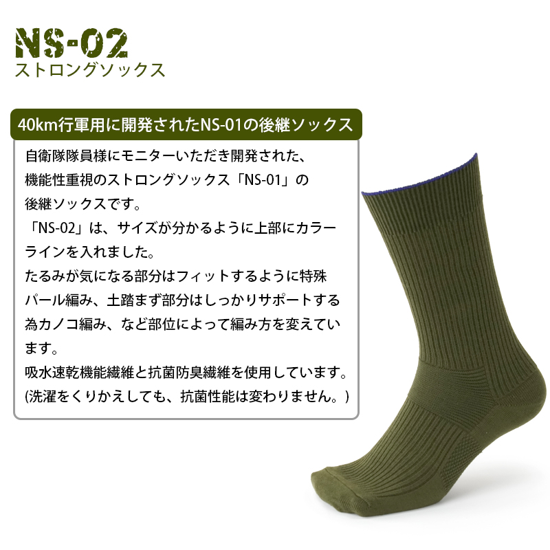 ガッツマン NS-02 ストロングソックス 自...の詳細画像1