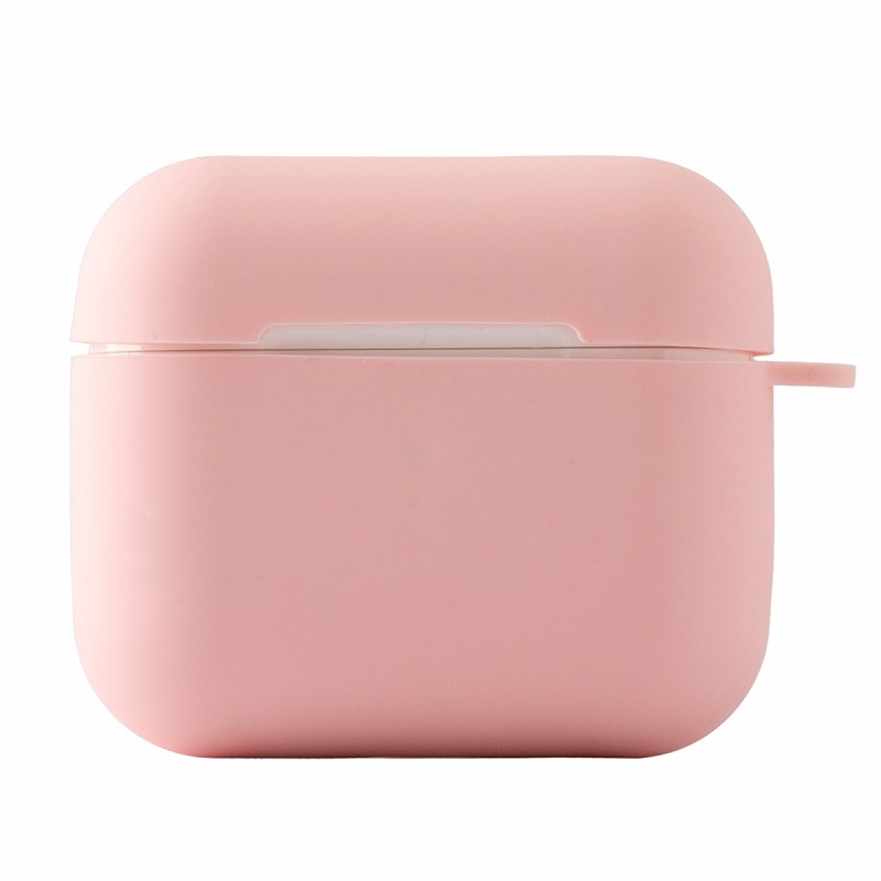 AirPods3 ケースカバー ピンク シリコン - イヤホン