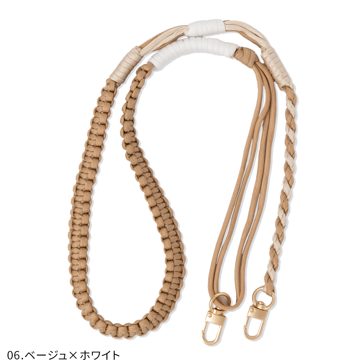 スマホショルダーストラップ 編み込み スマホストラップショルダー 太め スマホ ストラップ 頑丈 紐 携帯ストラップ かわいい 肩掛け メンズ パラコード 韓国 |  | 06