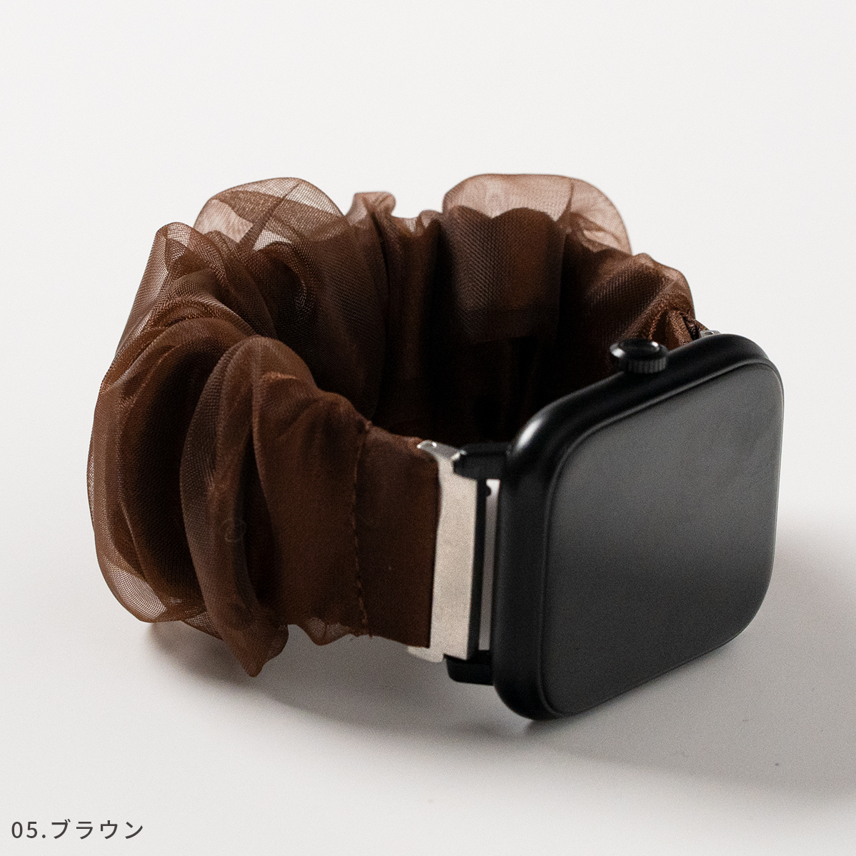 スリコ スマートウォッチ プラス バンド デバイスバンドプラス バンド シュシュ 3COINS デバイスバンドplus バンド 交換バンド 交換ベルト おしゃれ かわいい |  | 05