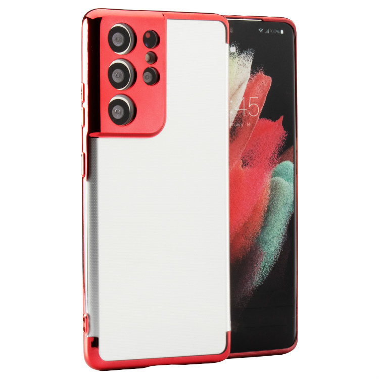 Galaxy S21 カバー ケース クリア Ultra S21ウルトラ かっこいい