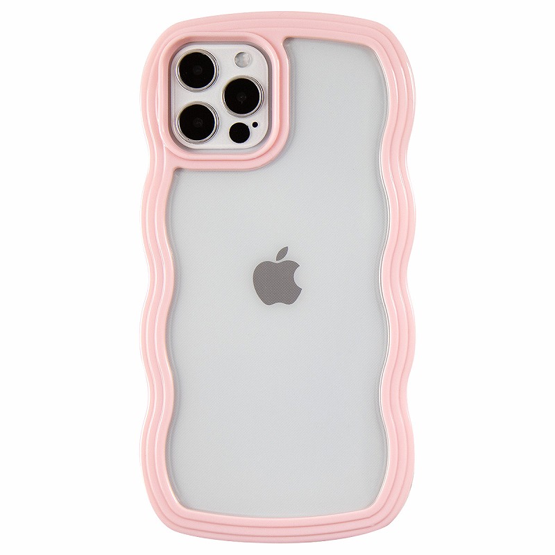 iPhone15 iPhone14 iPhone13 iPhone13 pro iPhone12 iPhoneSE ケース スマホケース 韓国 推し活 クリアケース かわいい おしゃれ 人気 透明 ウェーブ | CASEPHOLIC | 02
