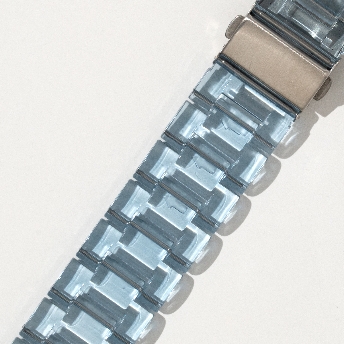 ハンドヘルド美顔器 ホワイト・ブルー 時計バンド リザード ブルー | 時計バンド | バンビ公式オンラインストア