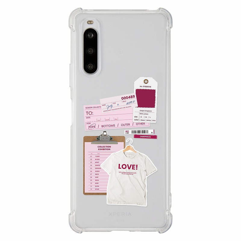 xperia ace iii ケース 5 iv ケース 5 iii スマホケース 携帯ケース アンドロイド携帯カバー スマホカバー 韓国 かわいい 透明ケース オーダーシート おしゃれ | CASEPHOLIC | 02