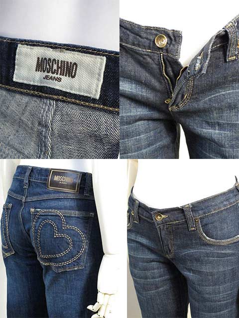 モスキーノ・ジーンズ MOSCHINO JEANS ストレートジーンズ