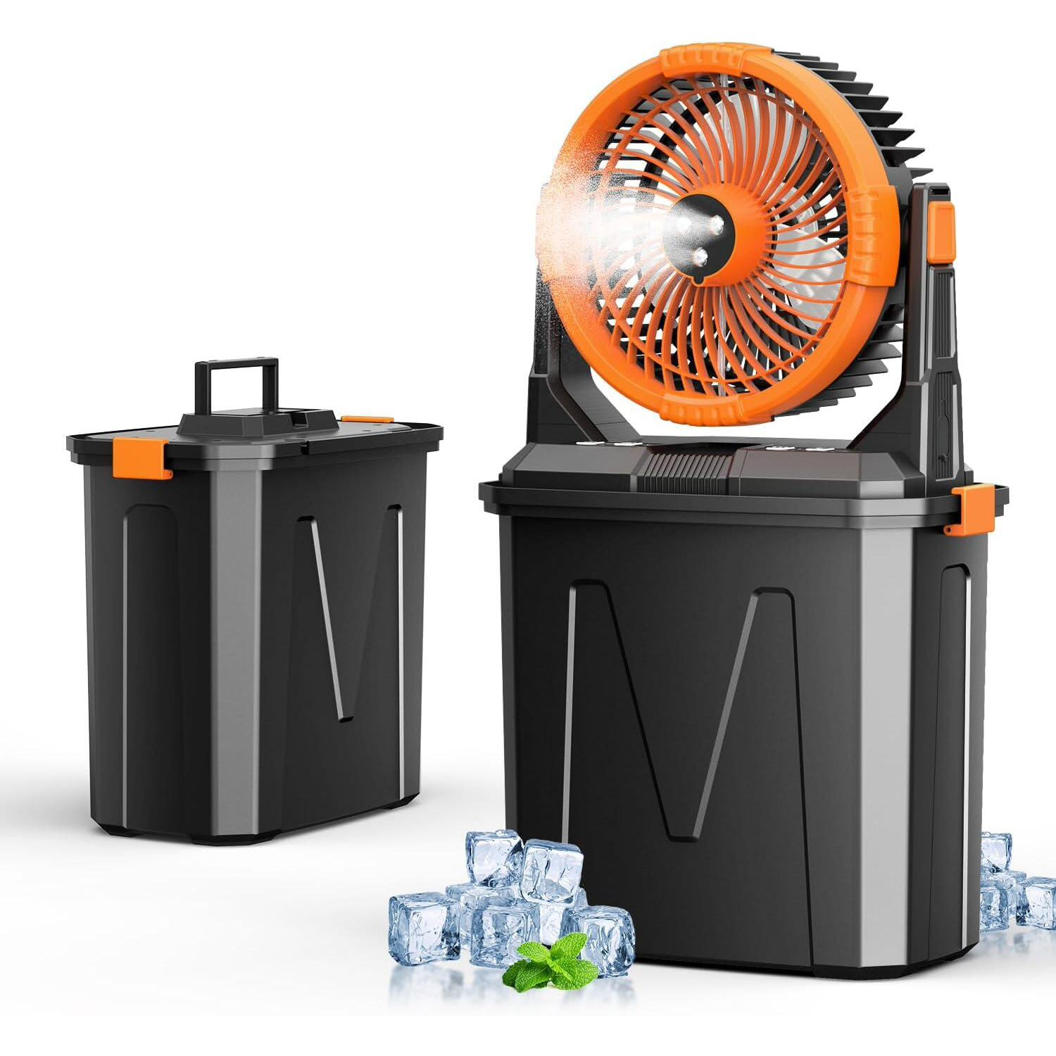 ミストファン ミスト扇風機 屋外用 業務用 冷却ファン コードレス充電