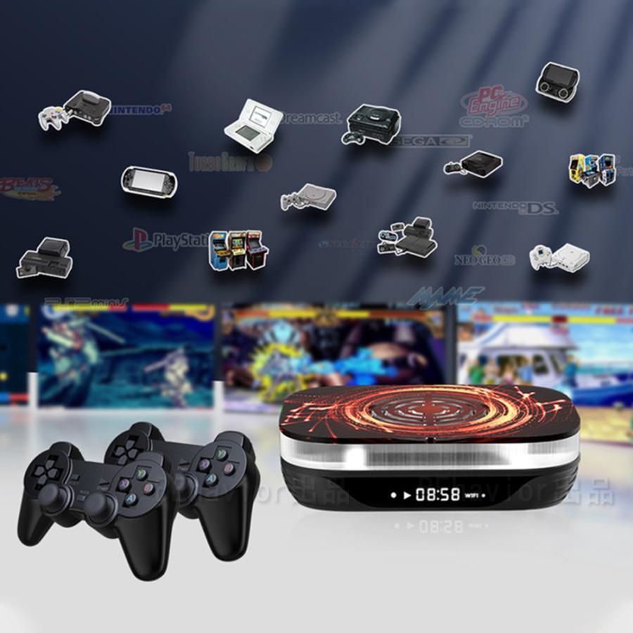 KINHANK Super Console X4PLUS レトロTVゲーム機 エミュレーター 60種