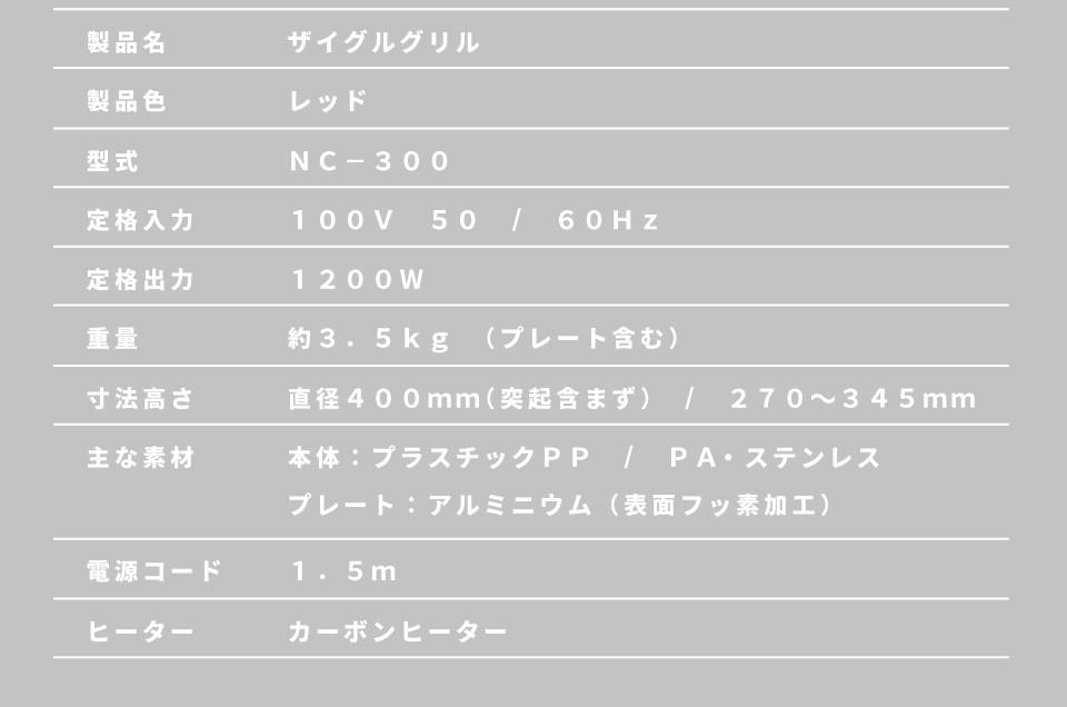 ザイグル 煙の出ない焼肉プレート 煙が出ない ホットプレート 無煙