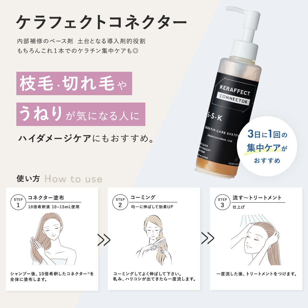 ケラフェクト コネクター