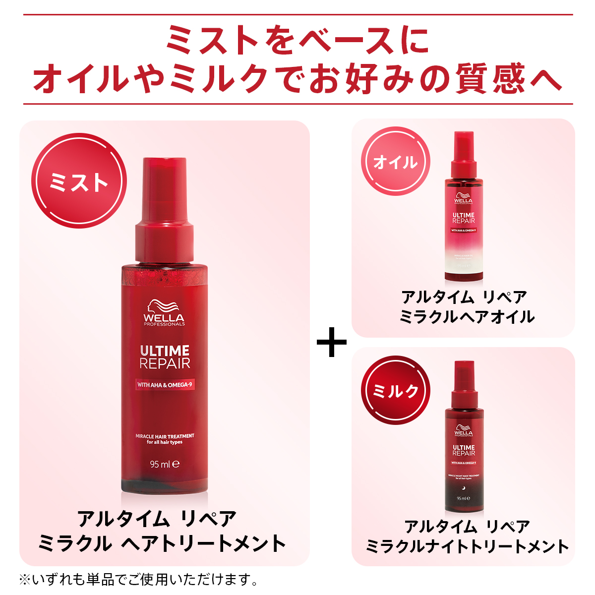 ウエラ プロフェッショナル アルタイム リペア ミラクルヘア