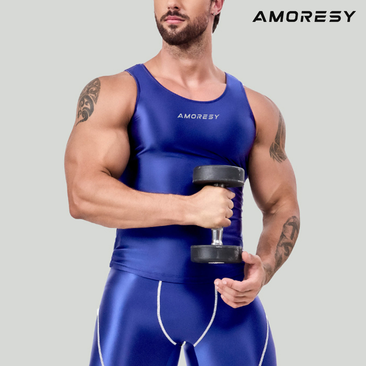 AMORESY（アモレシー） Uranus タンクトップ メンズ スポーツウェア