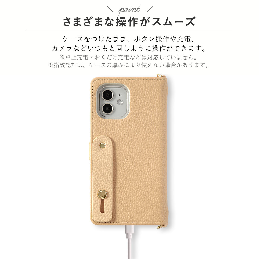 iPhone16 ケース iPhone16e 手帳型 ブランド おしゃれ ミラー付き
