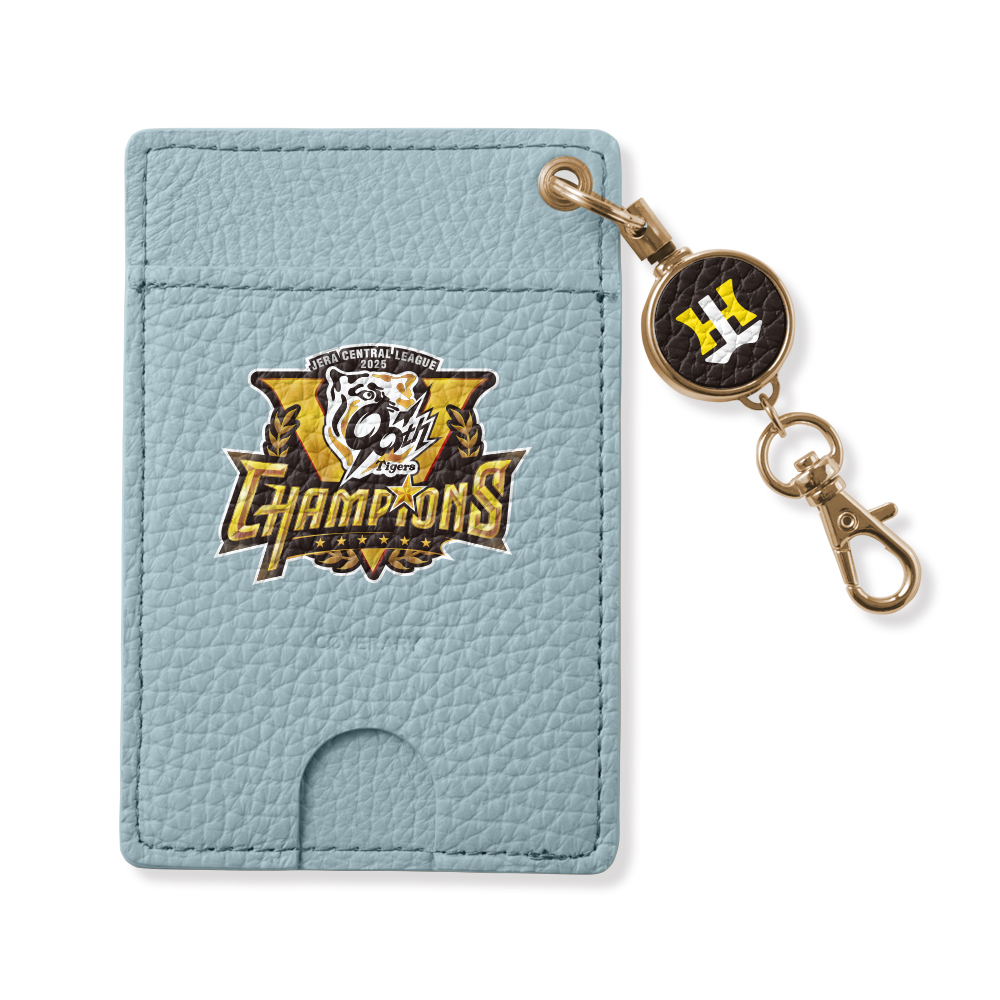 【新品未使用】familiar ×阪神タイガース　パスケース ファミリア 阪神タイガース パスケース カードケース fam