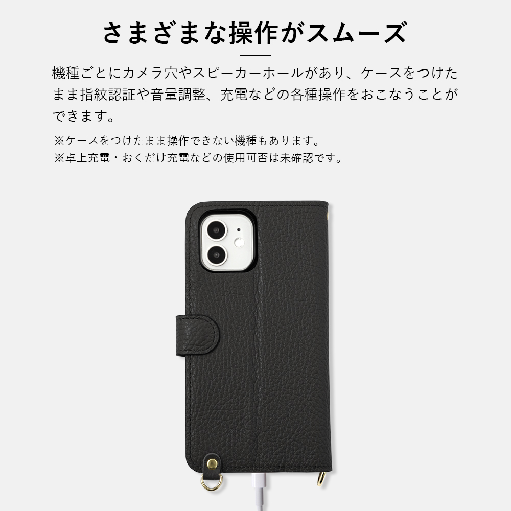 Galaxy A25 5G ケース 手帳型 おしゃれ ブランド 本革 レザー