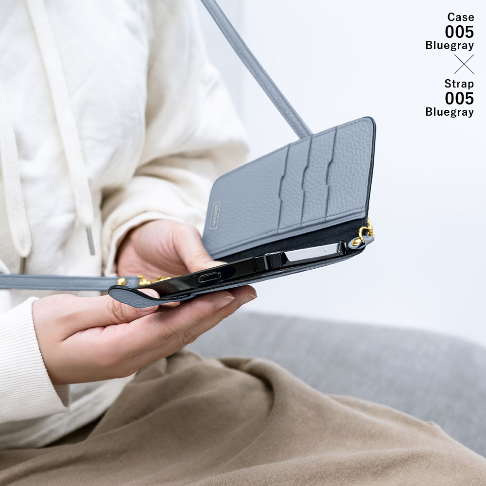 スマホケース 手帳型 イタリアンレザー 本革 日本製 マグネットベルト ショルダー 肩掛け ストラップ付き 本革手帳 本革/ショルダー