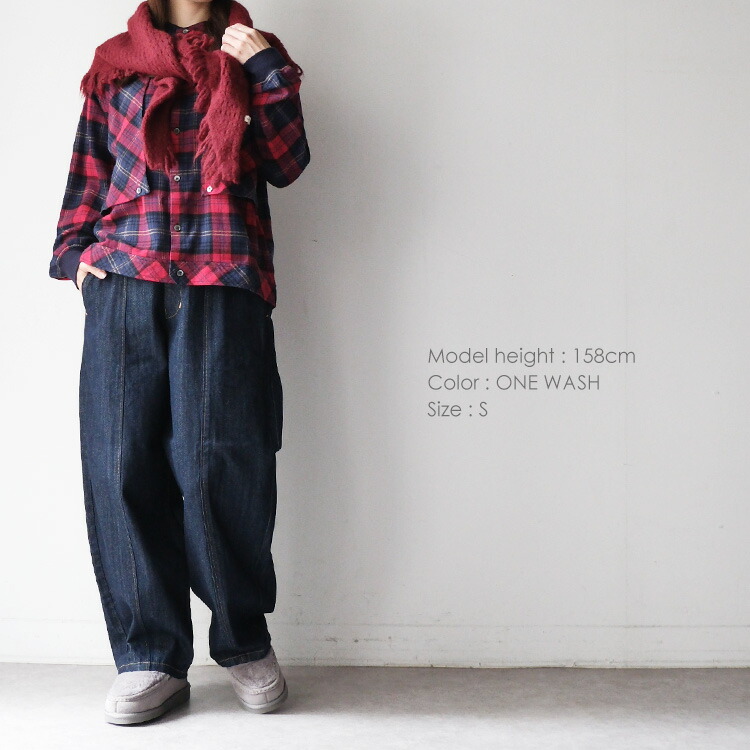 DOMINGO（ドミンゴ） D.M.G. 10ozムラ糸デニム アーモンドパンツ 14