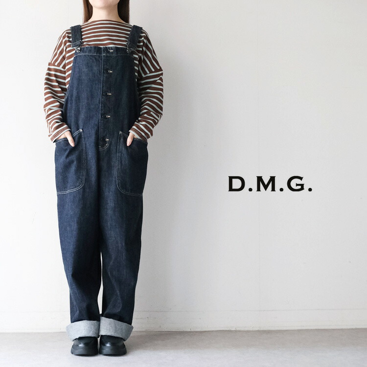 DOMINGO（ドミンゴ） D.M.G. 10ozデニム Bigポケット オーバーオール