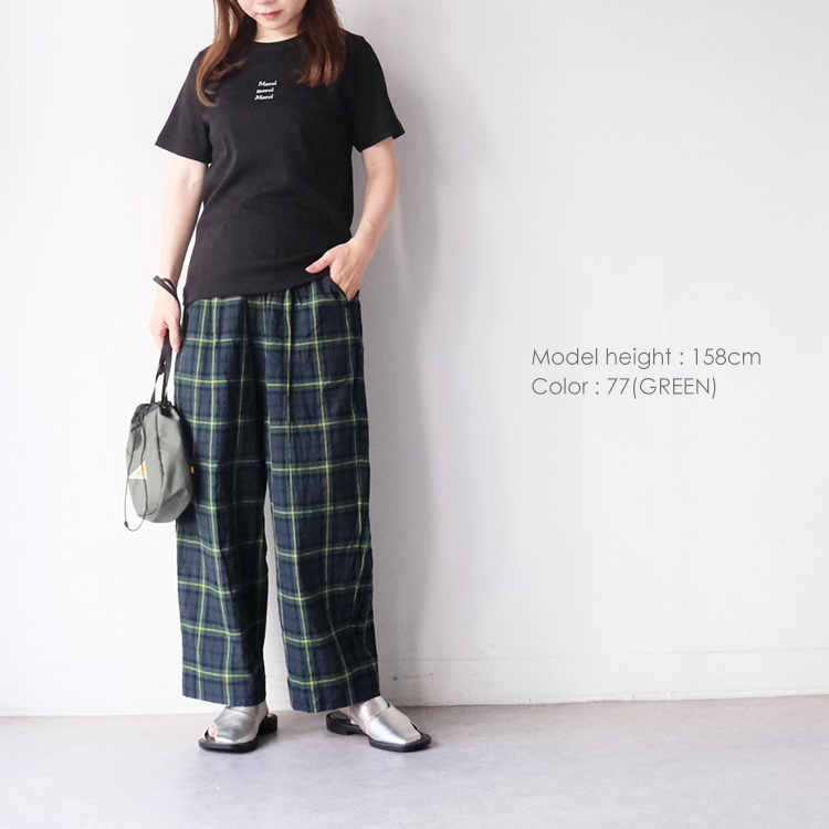 ミーティア MidiUmi シアーチェックギャザースカート｜ MARcourt ONLINE