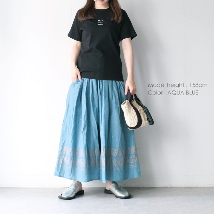 TANG! (20%OFF SALE) タング TANG クロスステッチ 箔プリント