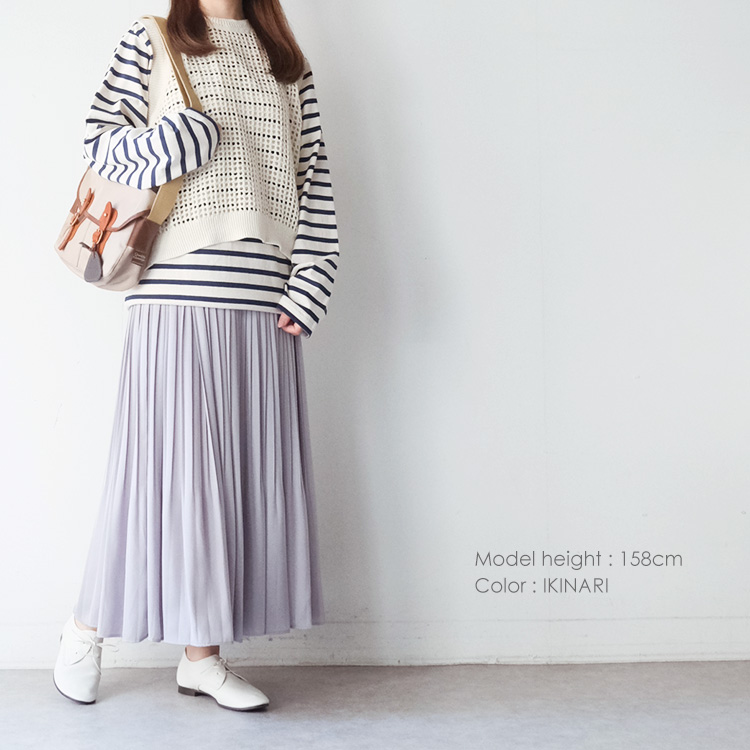 MidiUmi（ミディウミ） (30%OFF SALE) MidiUmi 3-729931 mesh knit
