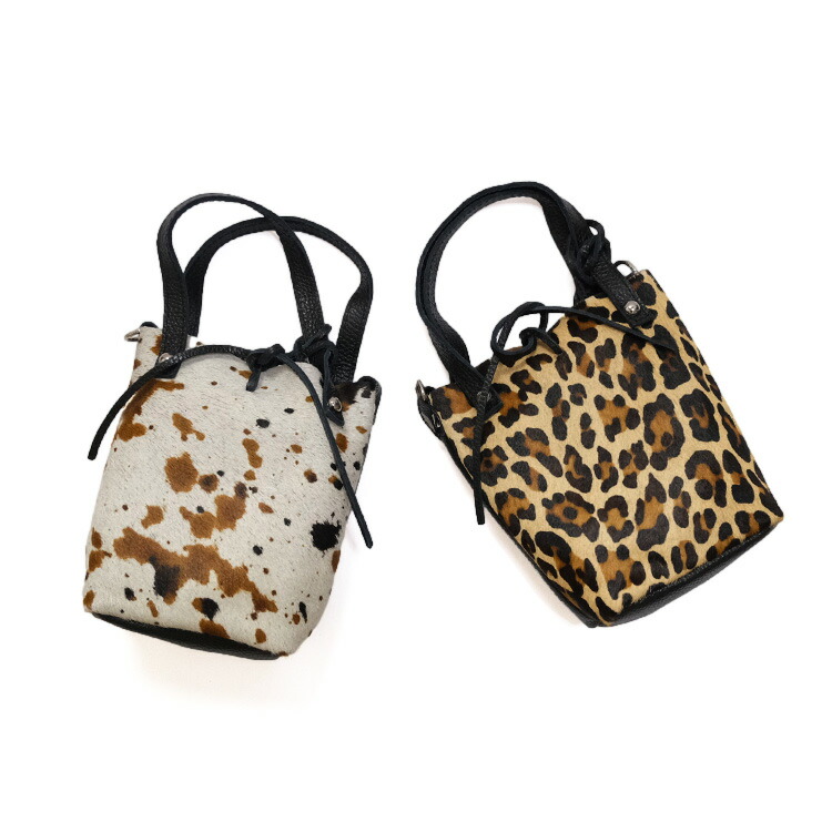 30%OFF SALE) フェルチ FERCHI ハラコ ショルダーバッグ レザー