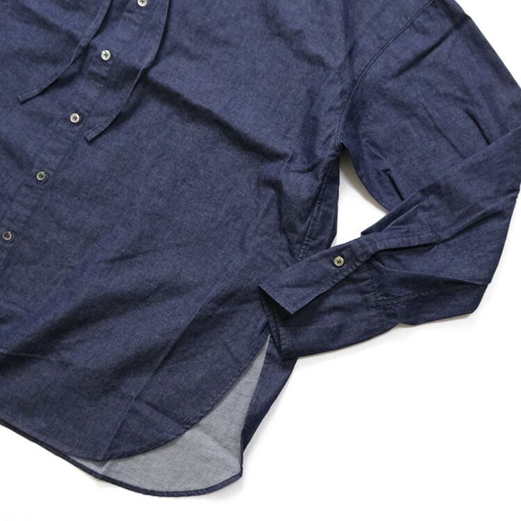 Brocante ブロカント 5ozデニム コルレット シャツ 36-315E (2024AW  