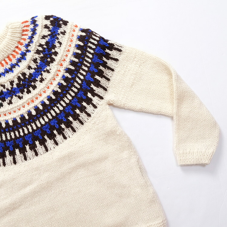 DANA FANEUIL（ダナファヌル） (30%OFF SALE) ペルーニット手編み