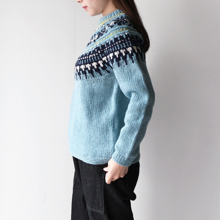 DANA FANEUIL（ダナファヌル） (20%OFF SALE) ペルーニット手編み