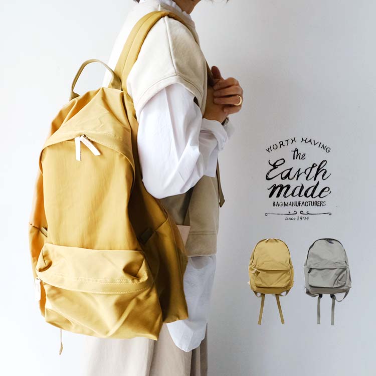 EARTH MADE アースメイド RE:PET UTILITY BACKPACK E7017【2023SS 春夏